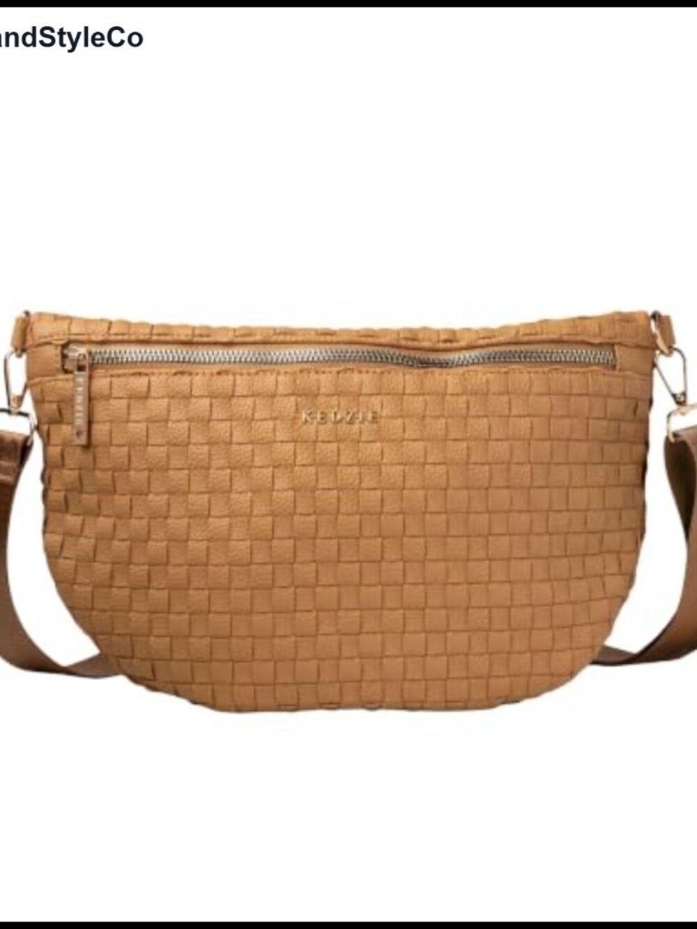 KEDZIE Terrace Woven Crossbody Bag Adjustable Strap Everyday Purse